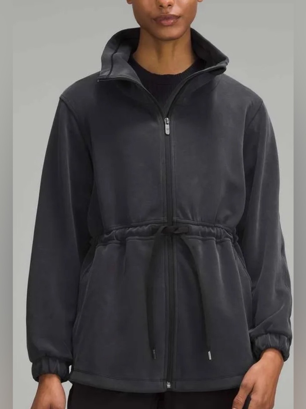 Lululemon Softstreme Cinch-Waist Full-Zip Jacket
